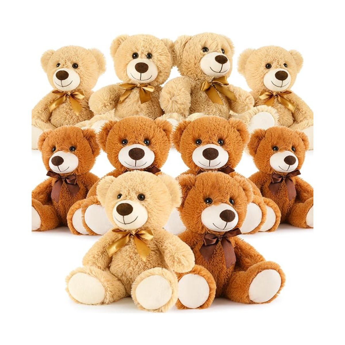 Cuddly stuffed bear add-on — perfect pairing with a rose bouquet delivery