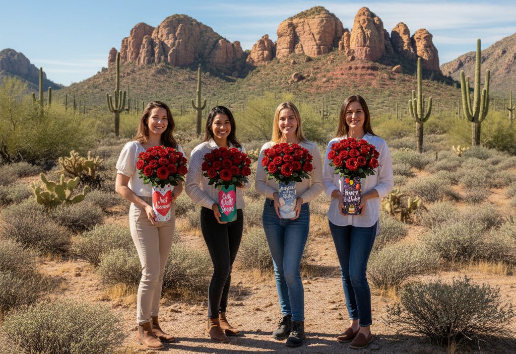 Fresh roses delivered in Surprise, Sun City and El Mirage